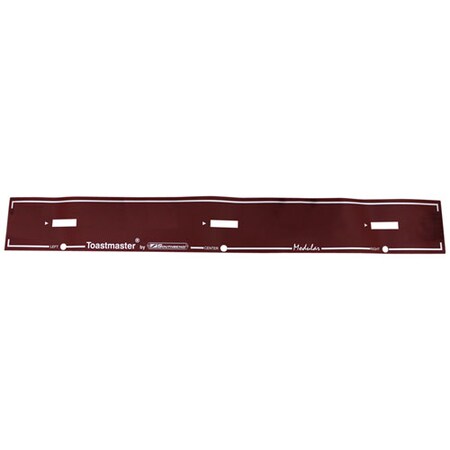 Southbend Decal Control Panel C1/D1 31793